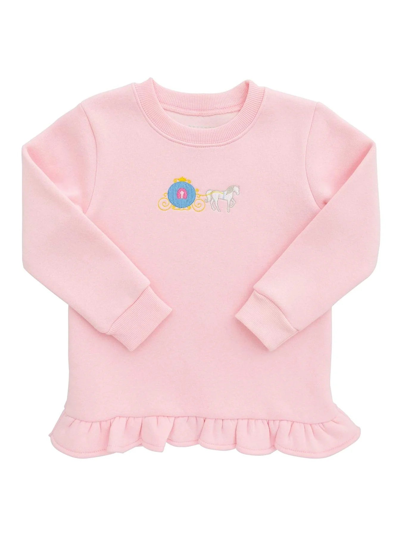 Ruffle Pullover - Carriage