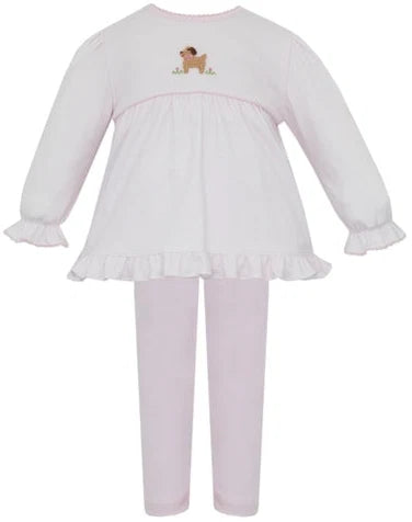 Puppies Pink Tunic Set