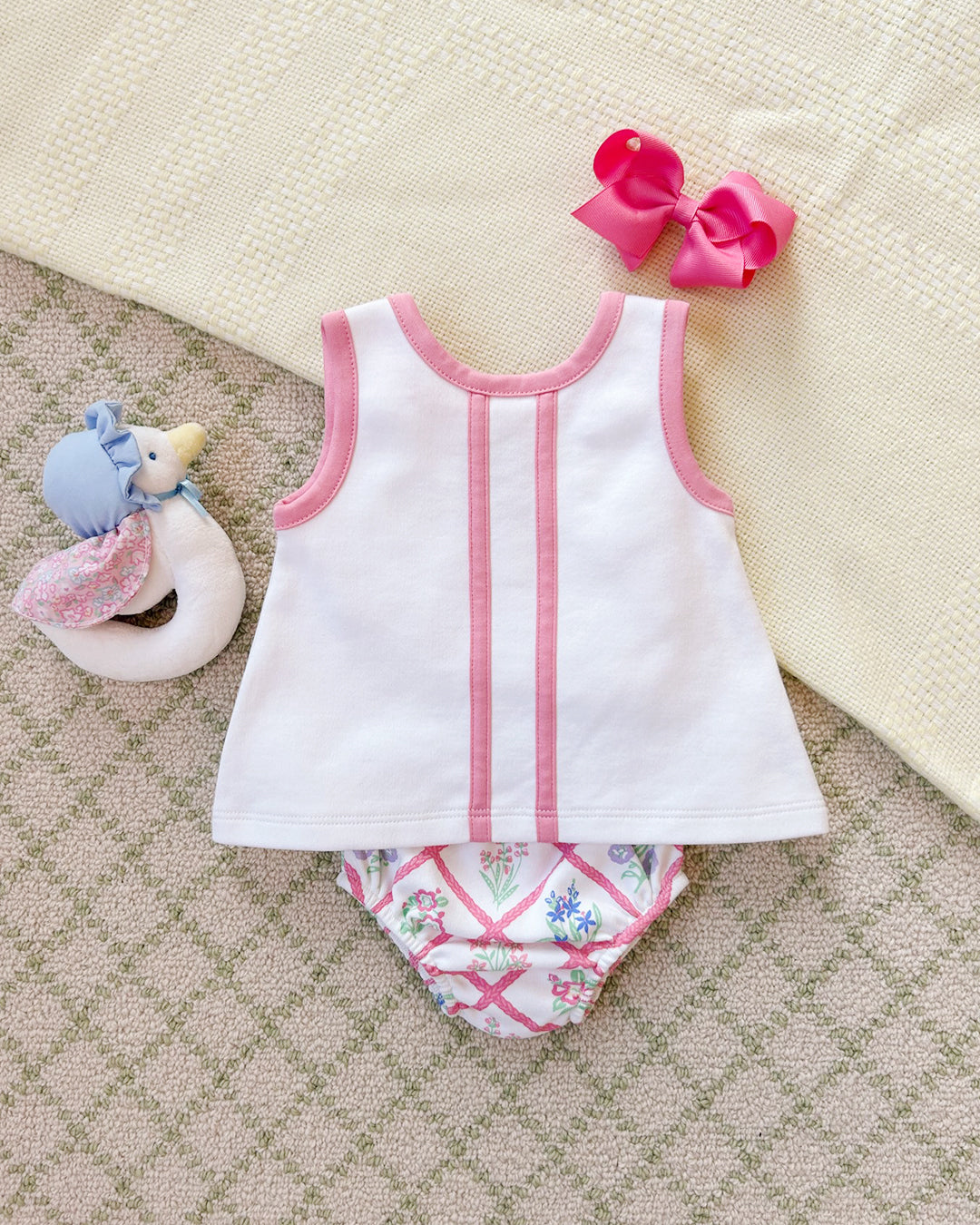 Mary Simms Bloomer Set - French Country Floral