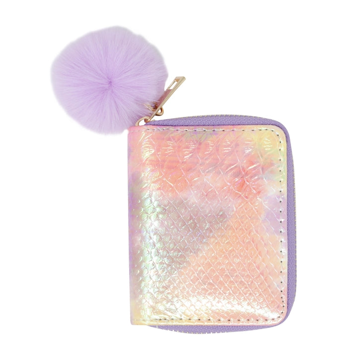 Shiny Tie Dye Mermaid Wallet