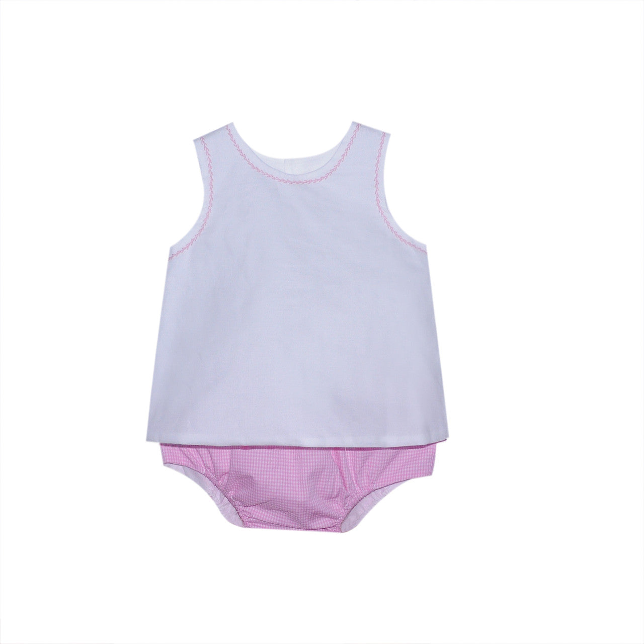 Pink Bailey Diaper Set