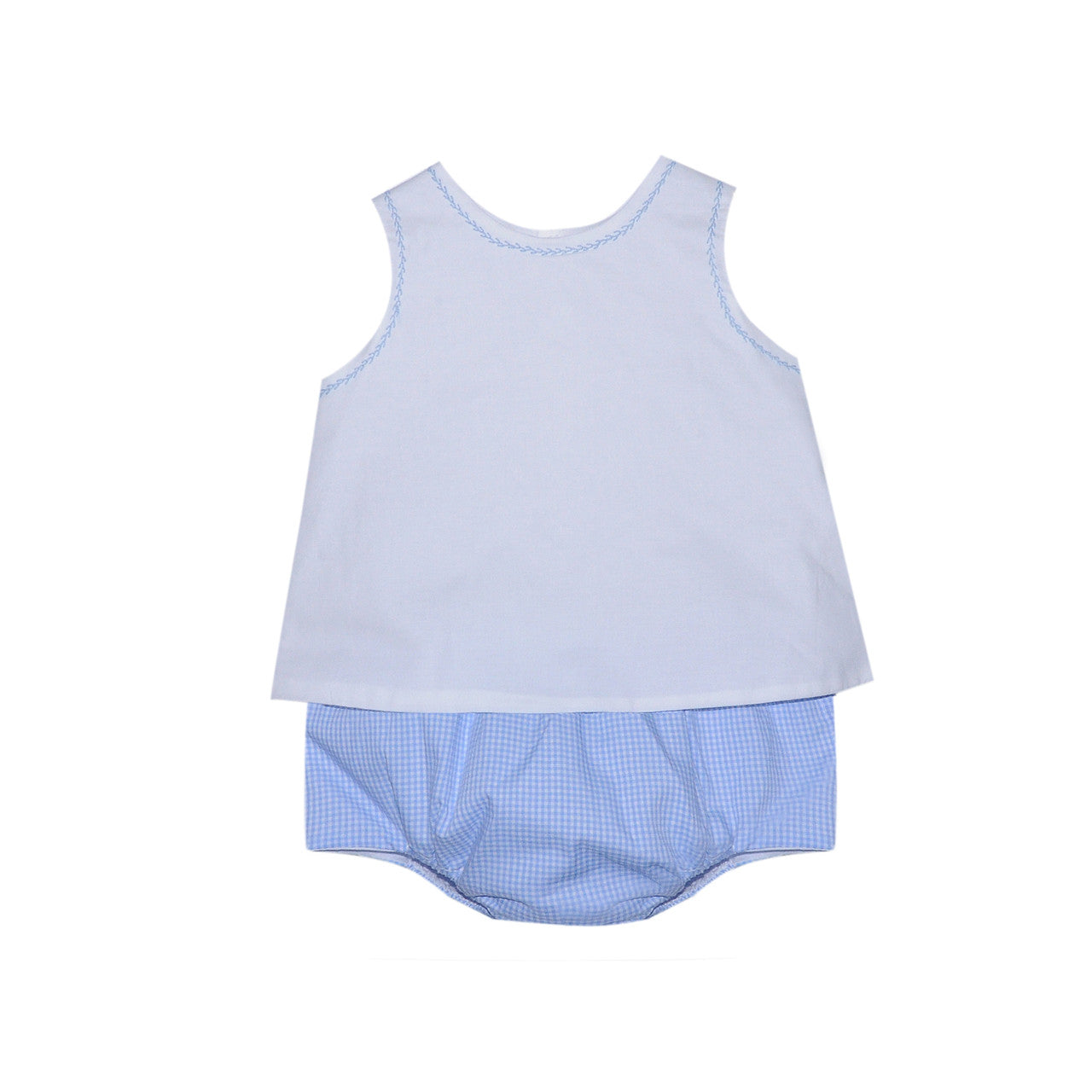 Blue Bailey Diaper Set