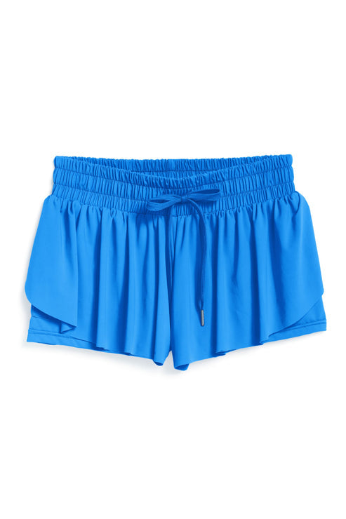 Butterfly Shorts - Bright Blue