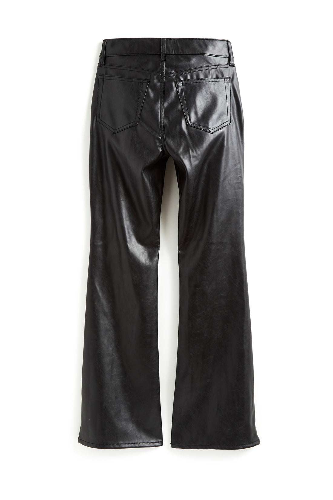 Pleather Flare - Black