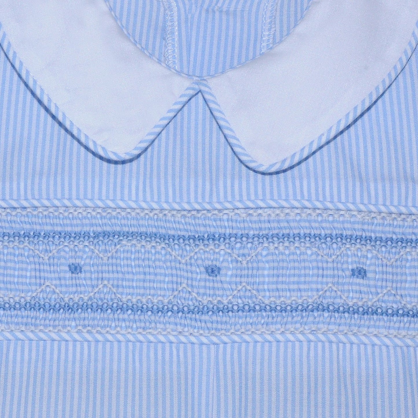 Blue Marshall Romper