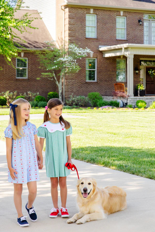 Holly Day Dress- First Day Flowers