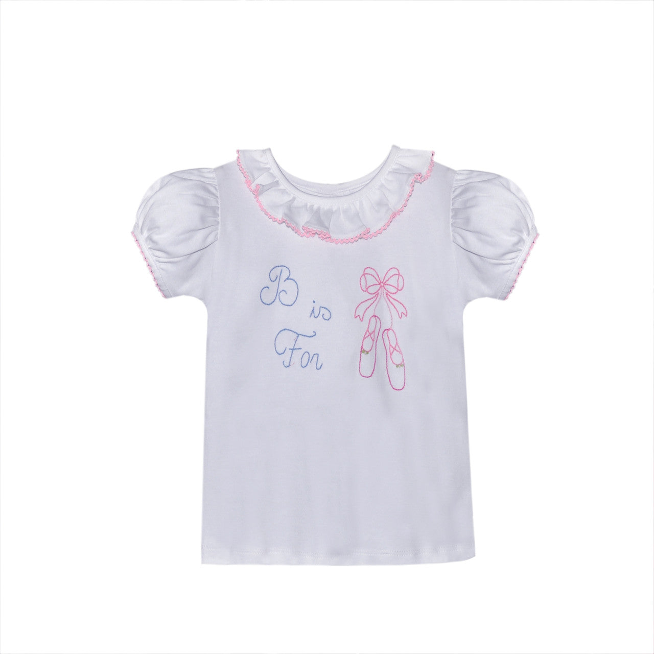 Emma White Blouse-Ballet Shoes