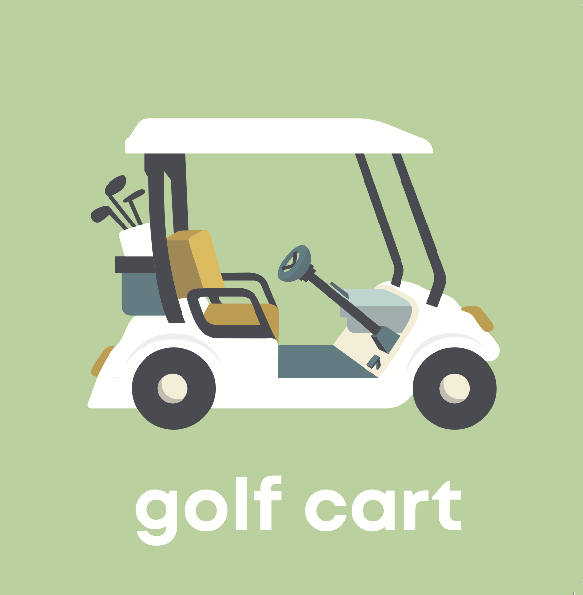 Golf Baby- Board Book