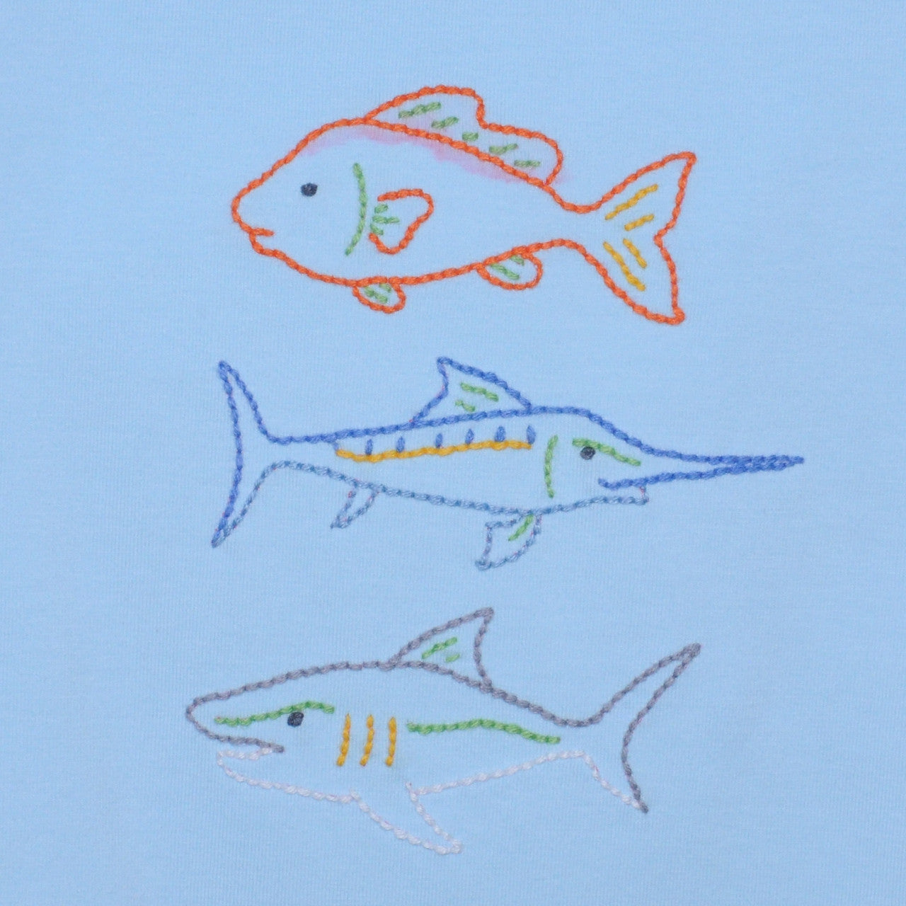 Houston Blue Shirt - Fishing Rodeo