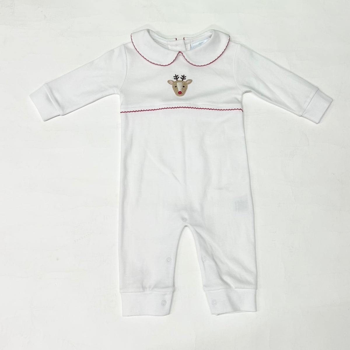 Reindeer Collard Romper