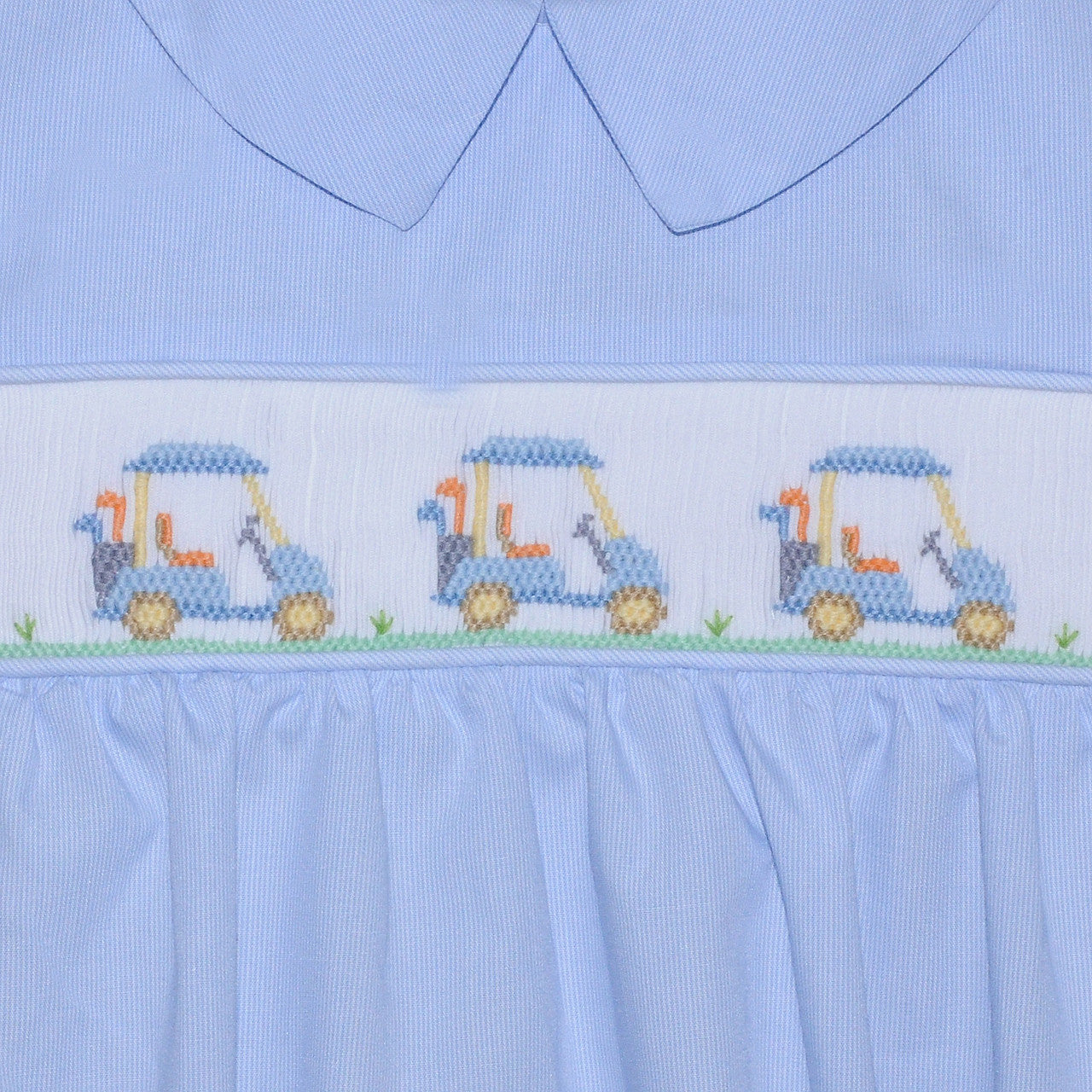 Blue Graham Shortall - Golf Cart