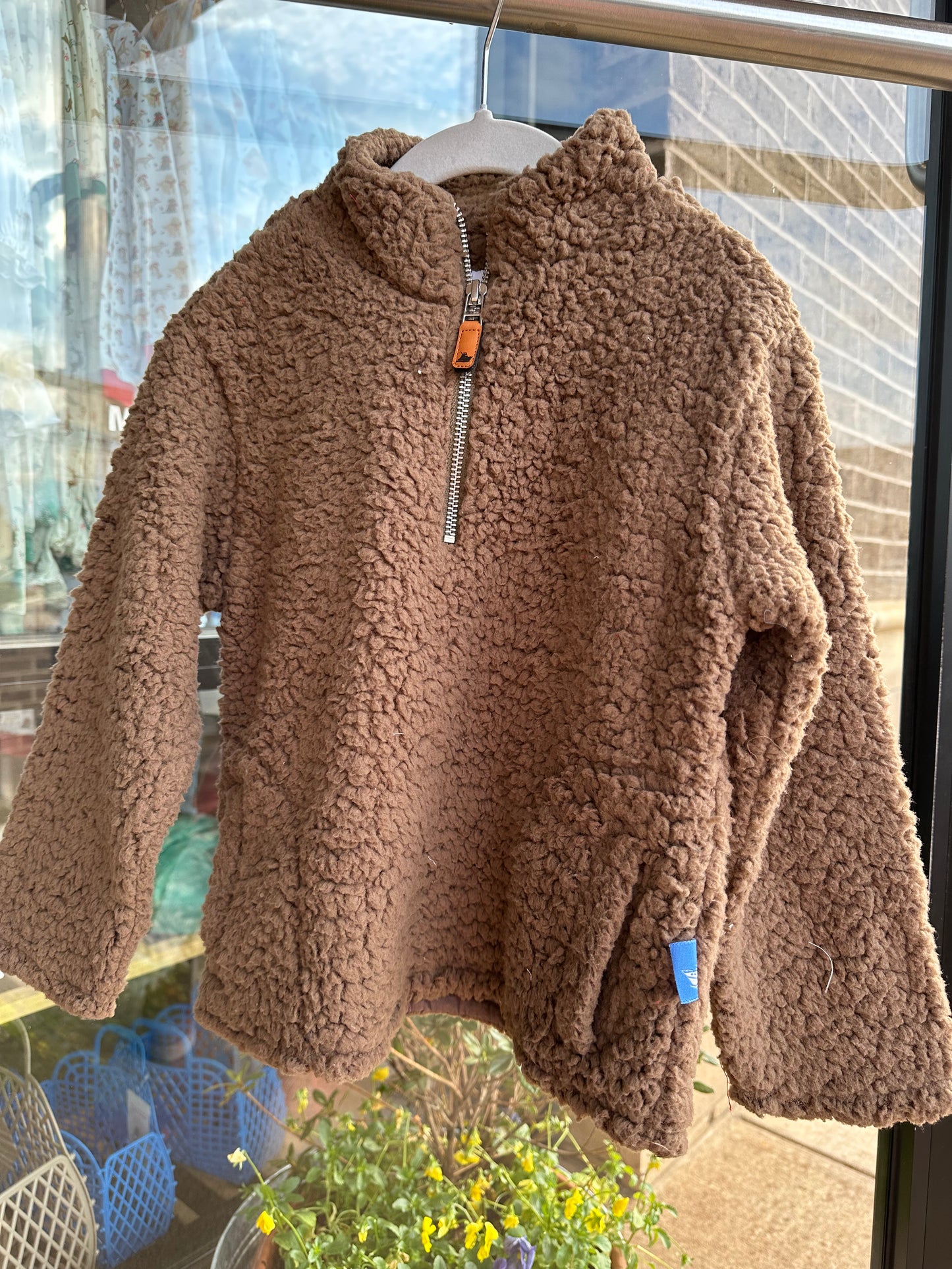 Sherpa Pullover - Chocolate