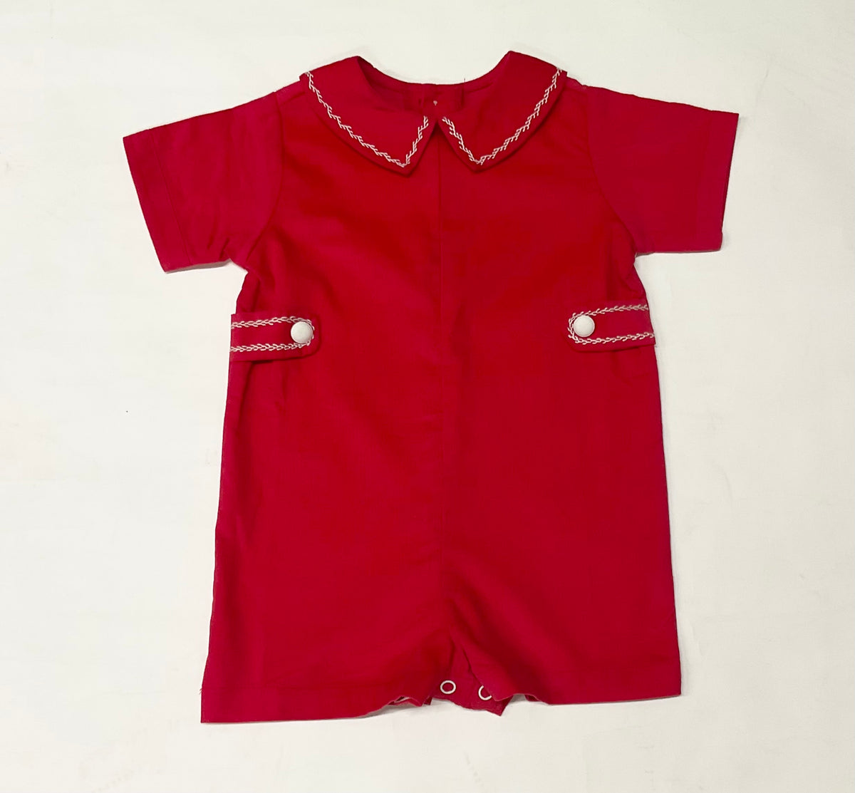 Red Williams Romper