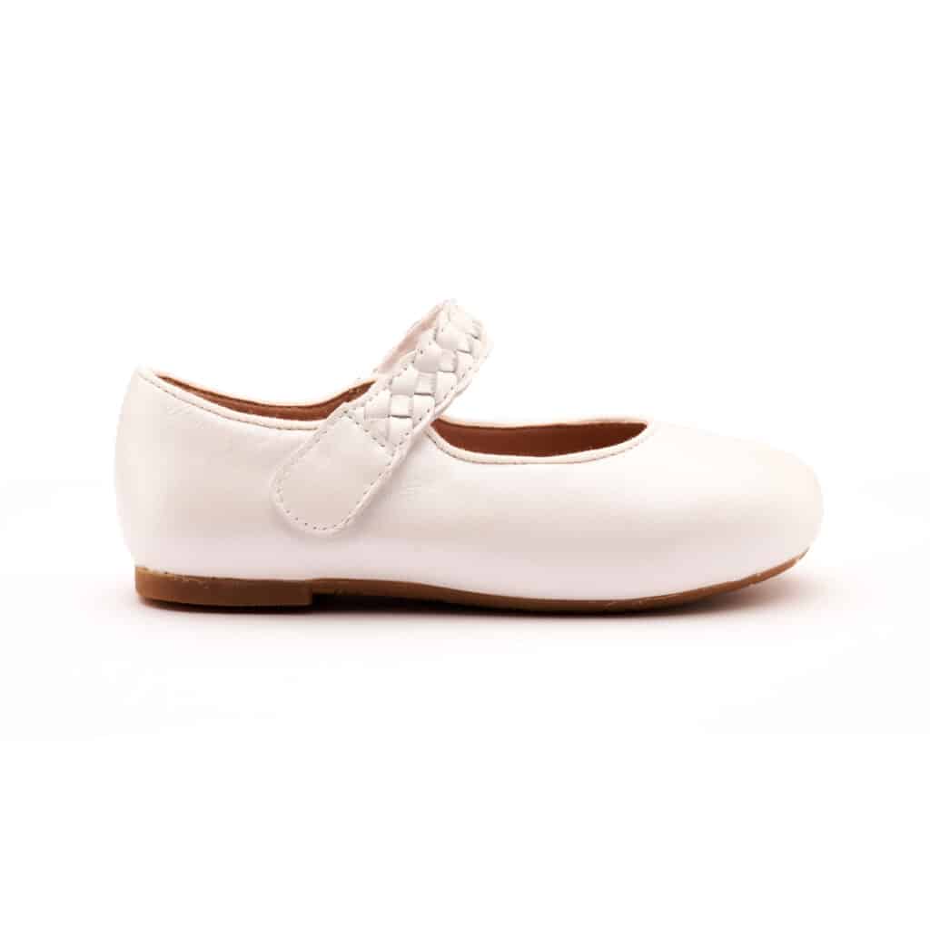 Lady Plat - White Mary Jane