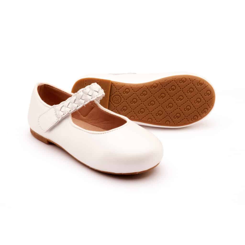 Lady Plat - White Mary Jane