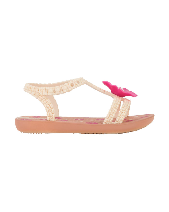 Daisy Baby Sandal - Pink/Beige