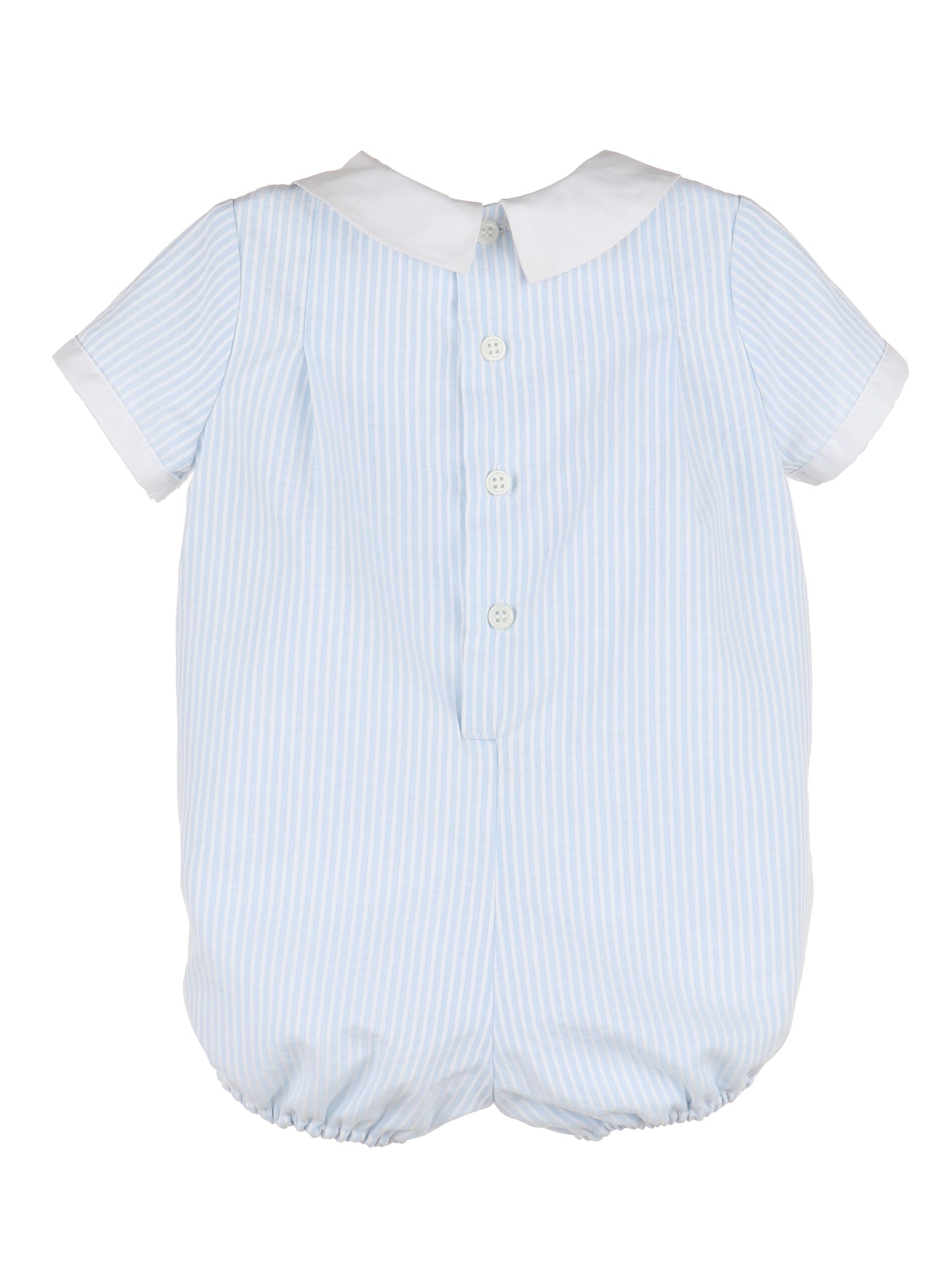 Stripes Combo Boy Bubble - Blue