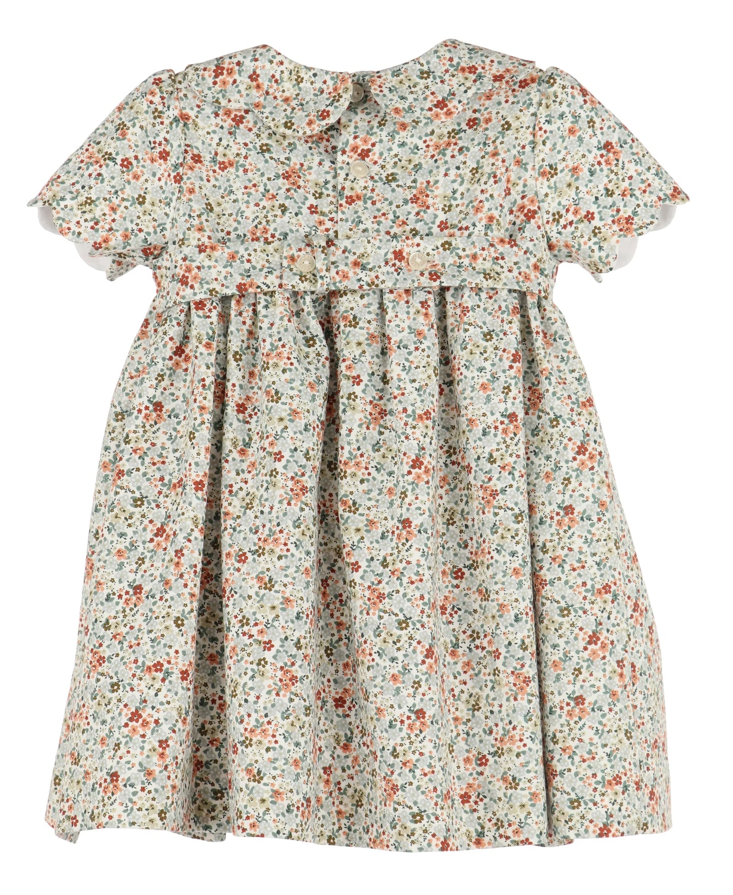 Autumn Glow Smocked Dress