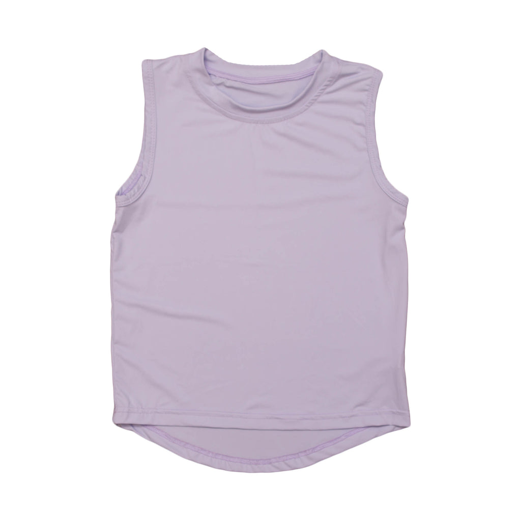 Lavender High Low Tank