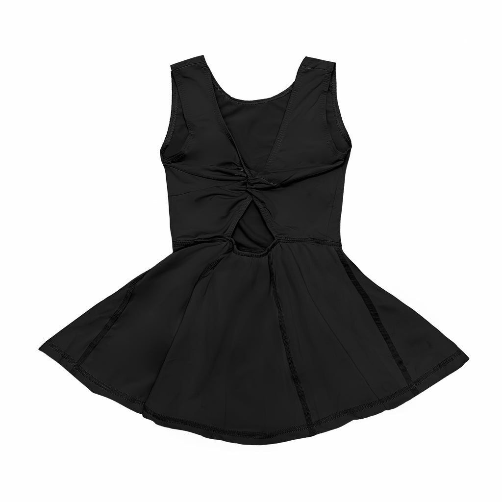 Black Athleisure Dress