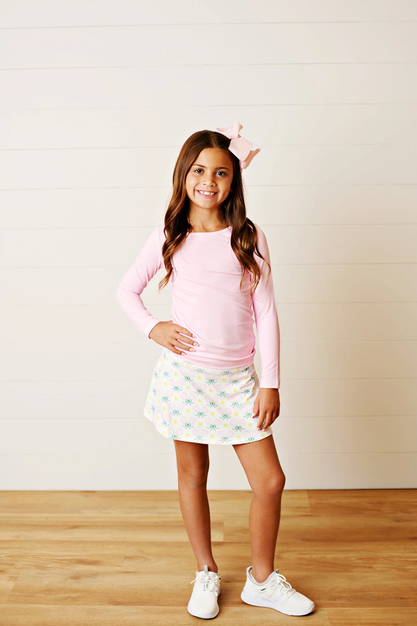 Active Pink Long Sleeve Top