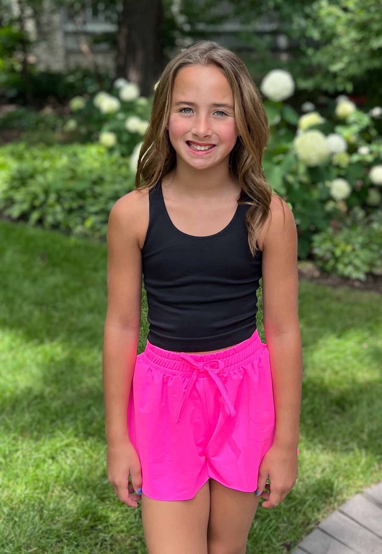 Butterfly Shorts - Bright Pink