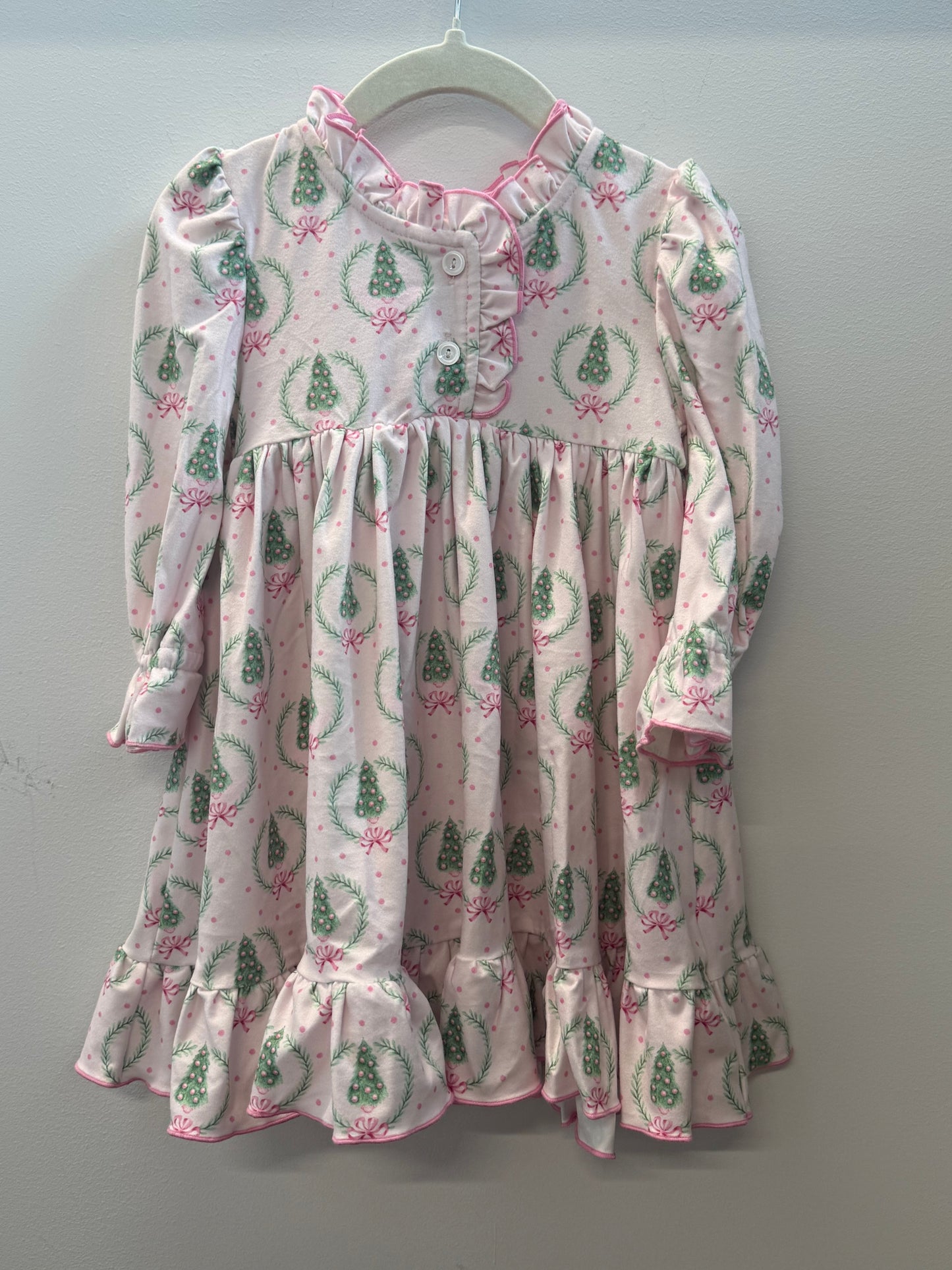 Christmas Tree Play Butter Knit Dress