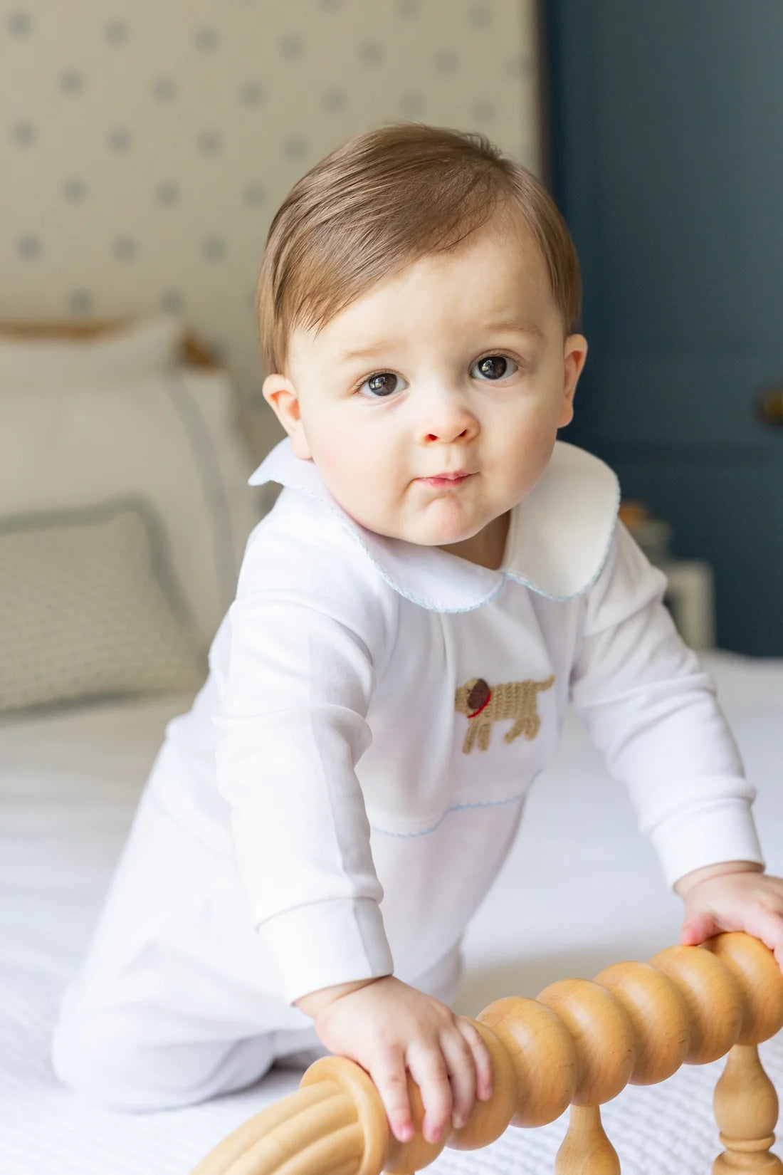 Crochet Playsuit - Boy Lab