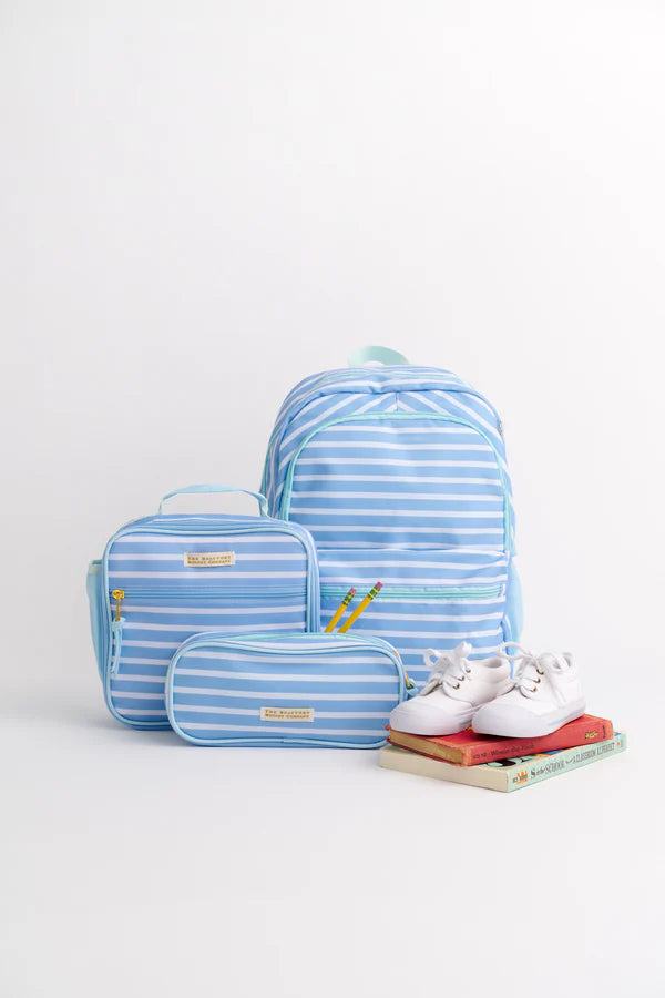Leighton Lunch Box- Saratoga Sky Stripe