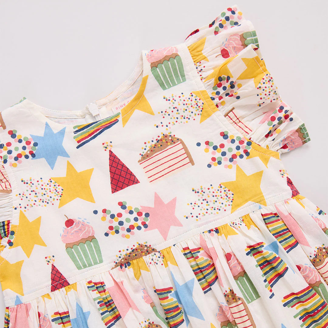 Girls Jennifer Dress- Birthday Star