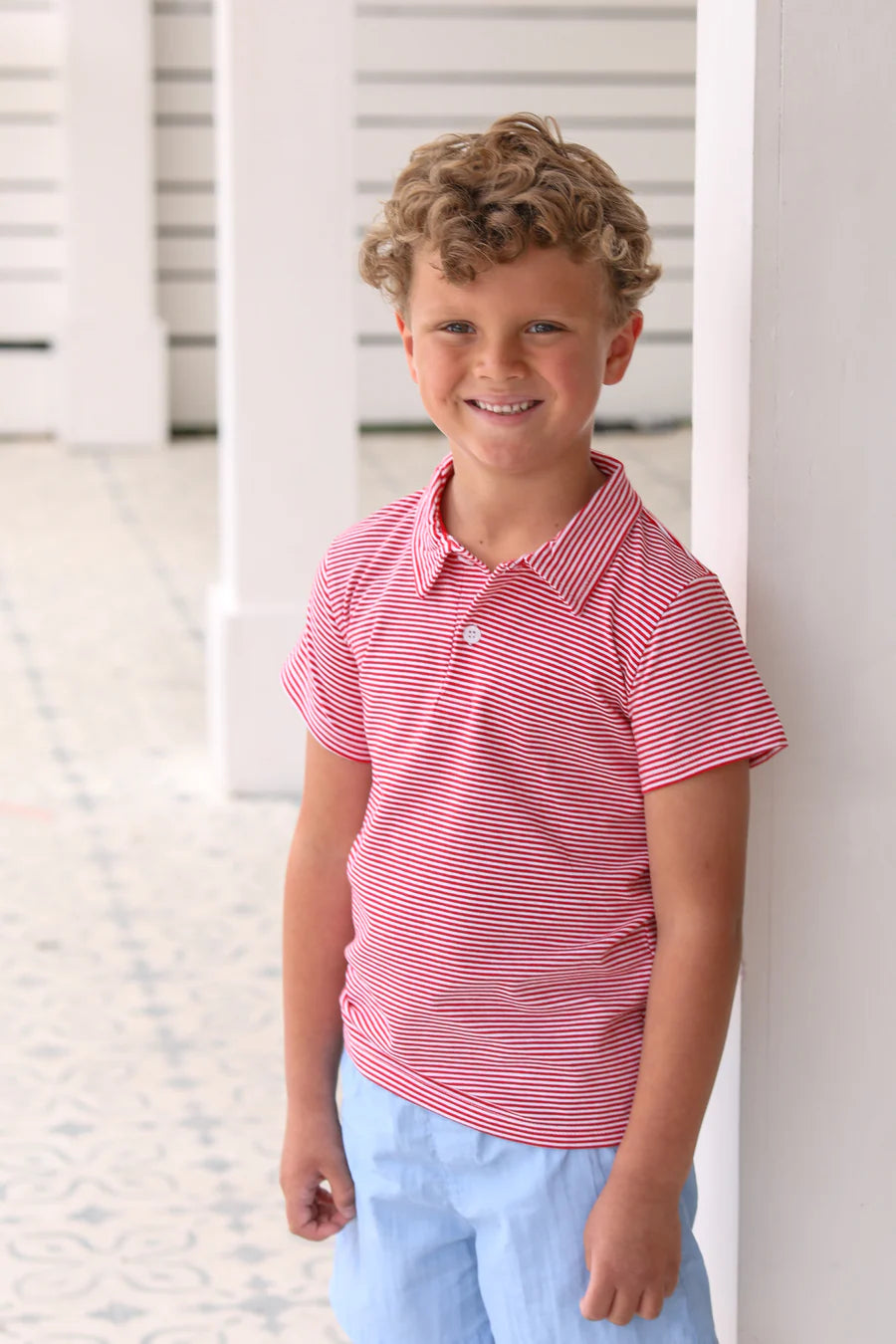 Henry Polo- Red Stripe