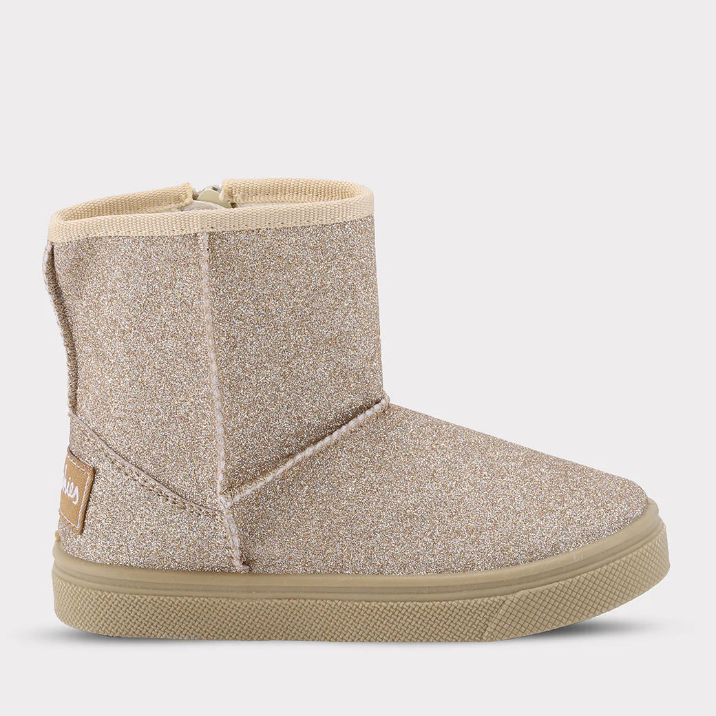 Frost Boot Gold Glitter