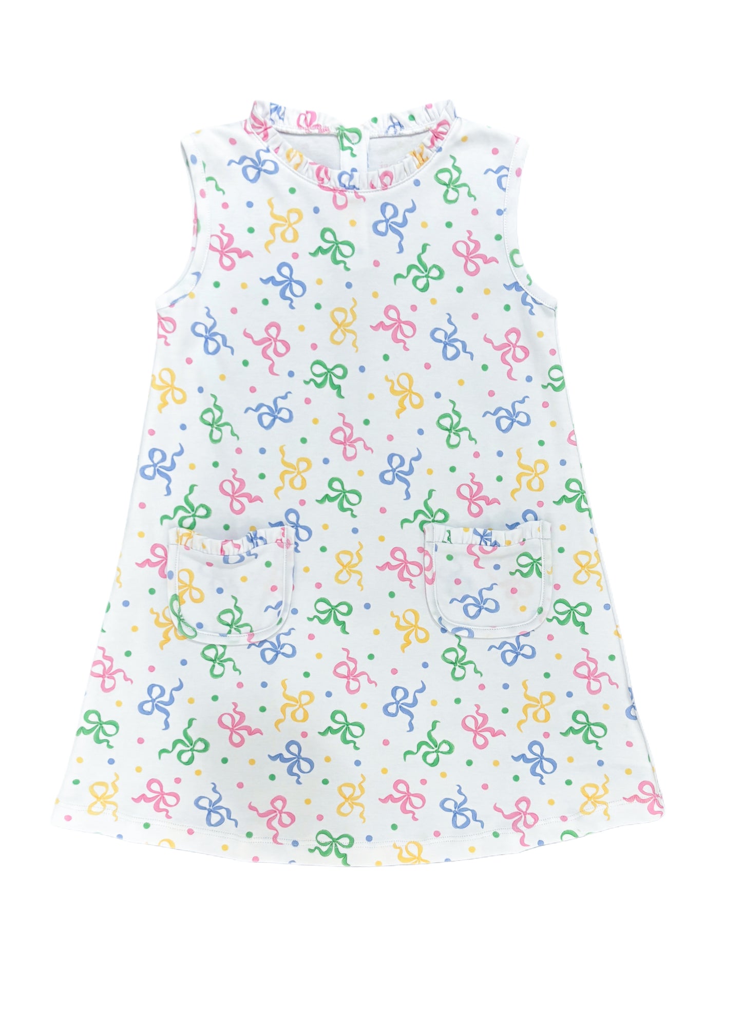 Margot Dress - Pastel Bows