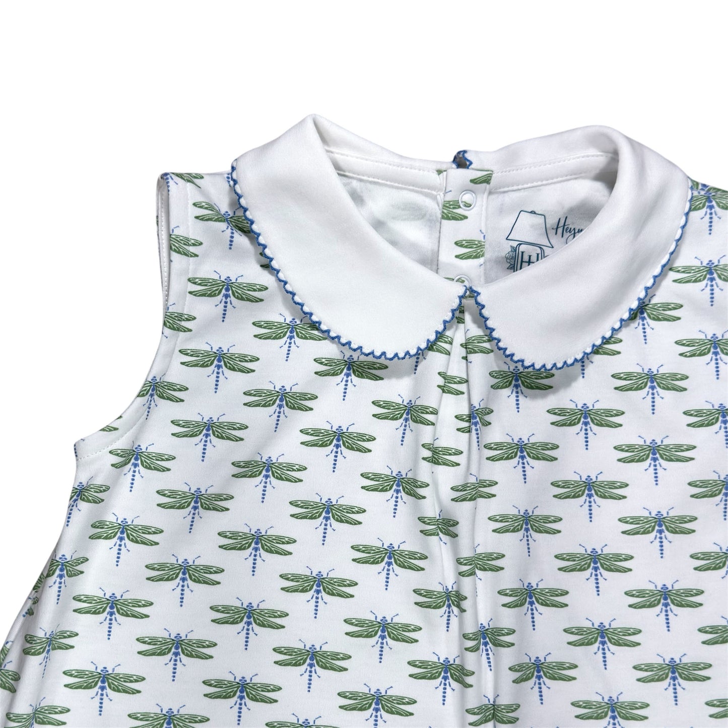 Sleeveless Pocket Twirl Dress - Dragonfly