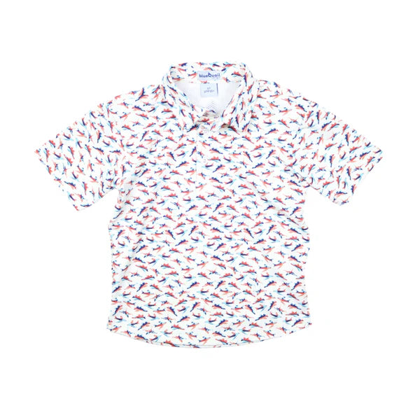 Jets Polo Short Sleeve Shirt