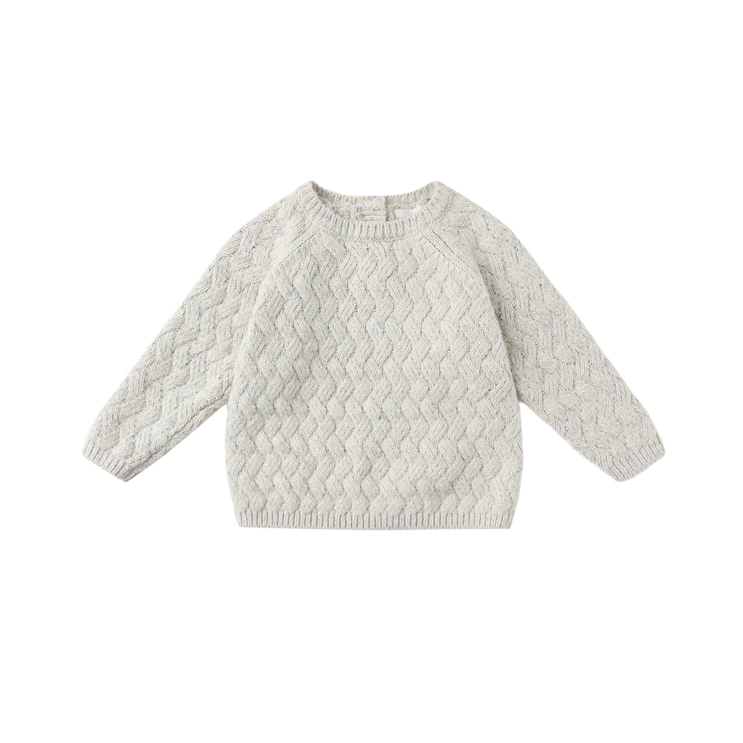 Knit Sweater and Pant Set/ Heathered Blue