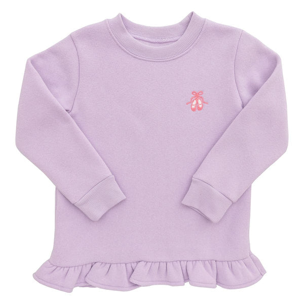 Ruffle Pullover - Ballet Shoes