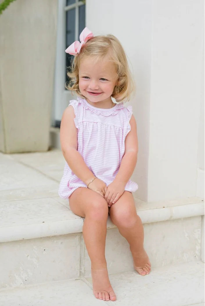 Rosie Bubble Light Pink Stripe