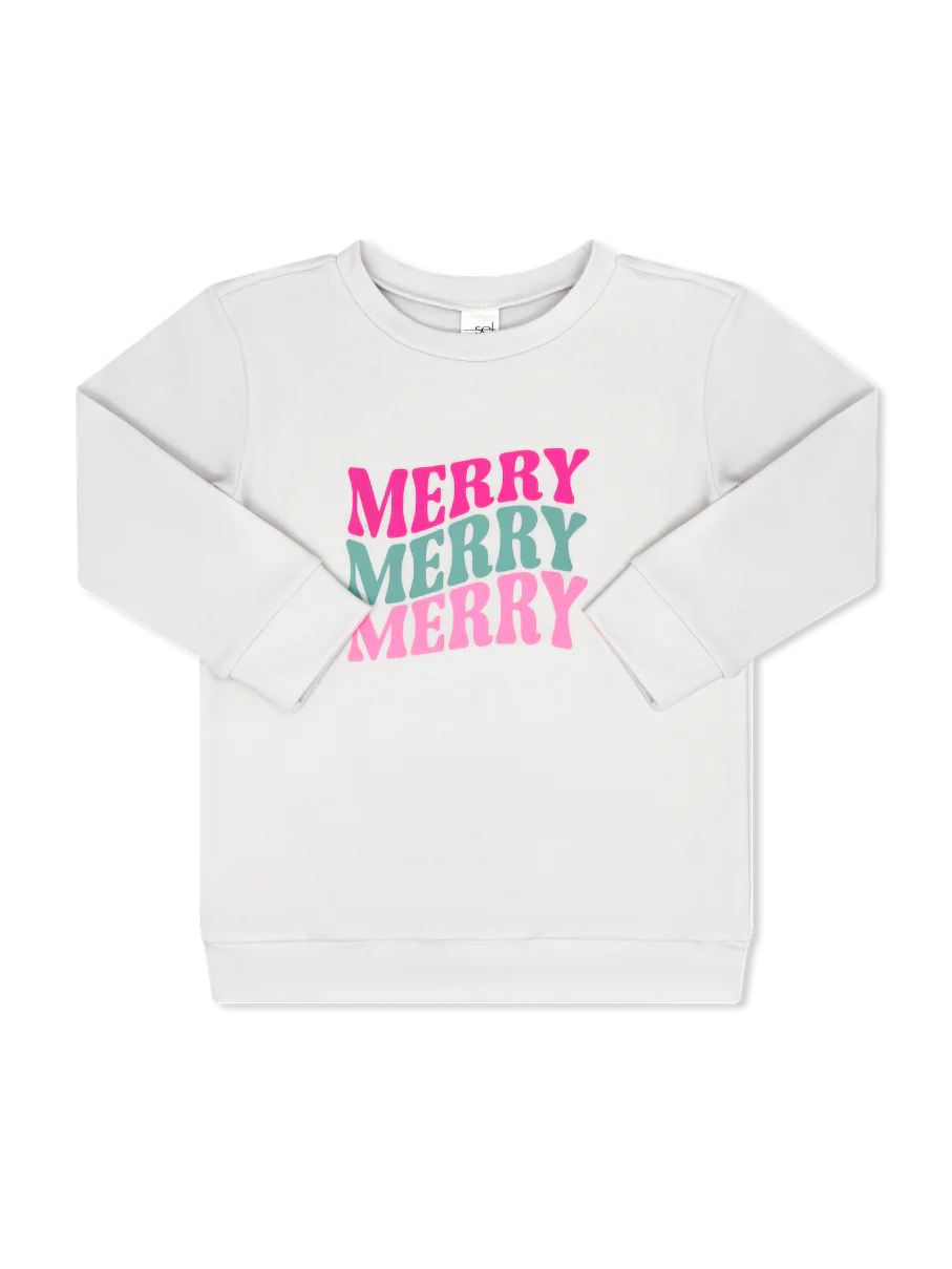 Emma Sweatshirt - Snow White Merry