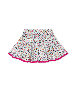 Quinn Skort - Bashful Blooms, Power Pink