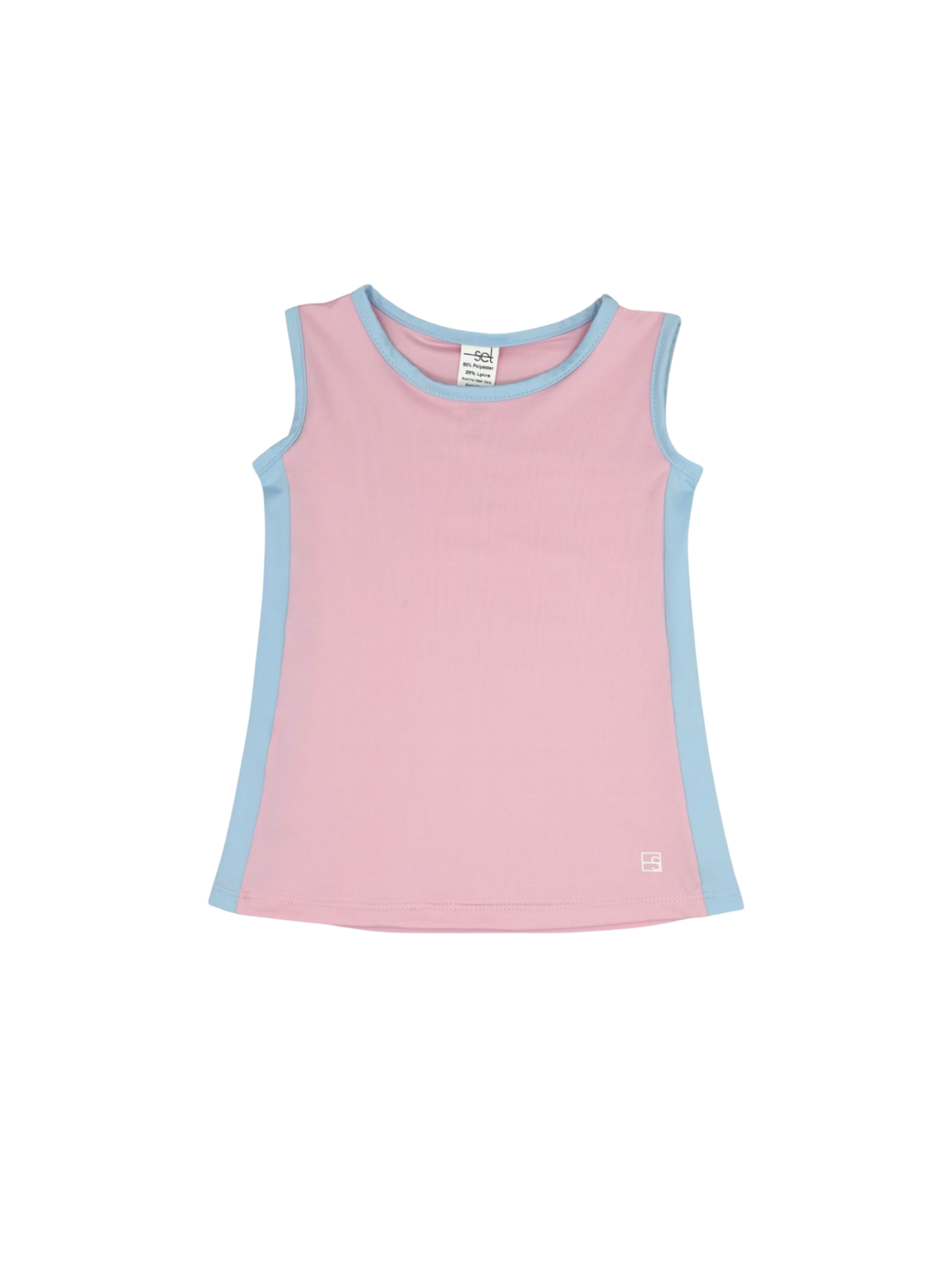 Maddy Tank - Cotton Candy Blue/Pink