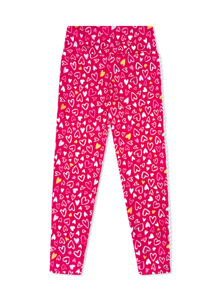 Abigail Highwaist Legging - Pinky Promise