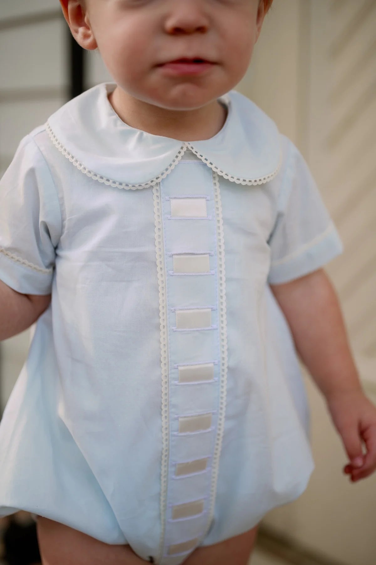 Nate Bubble Blessings Blue with Ecru