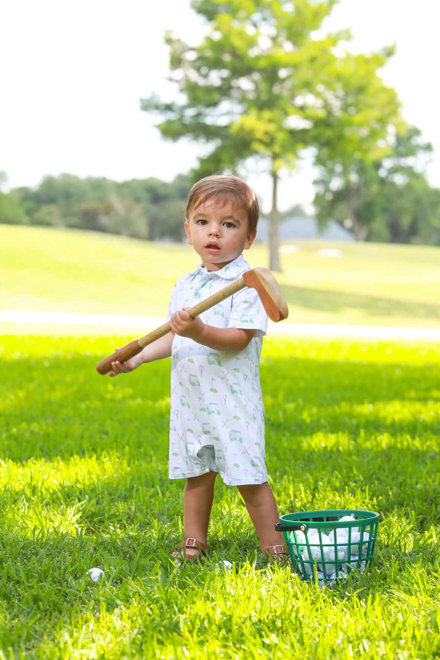 Caddy Club Polo Romper