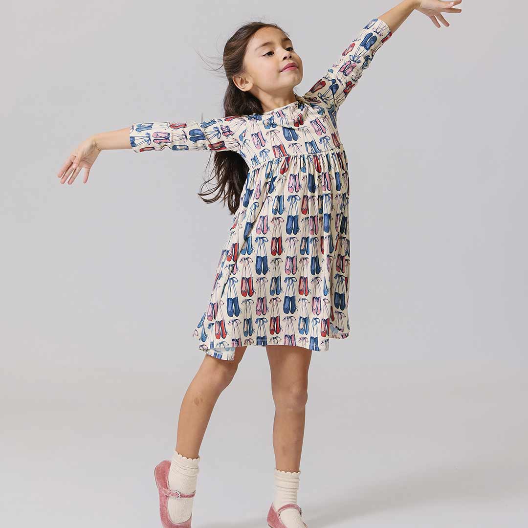 Girls Steph Dress- Ballet Slippers