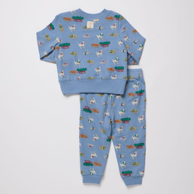 Baby Jax Jogger Set- Holiday Labs
