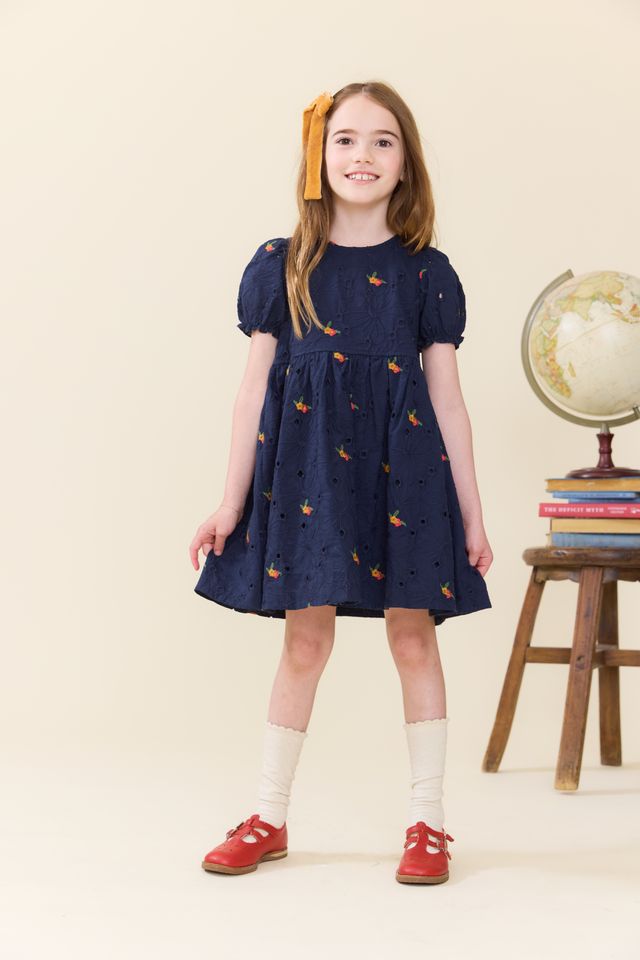 Eyelet Embroidery Eliza Dress