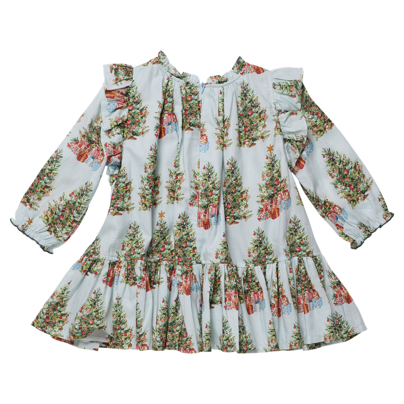 Harper Dress- Trees and Presents