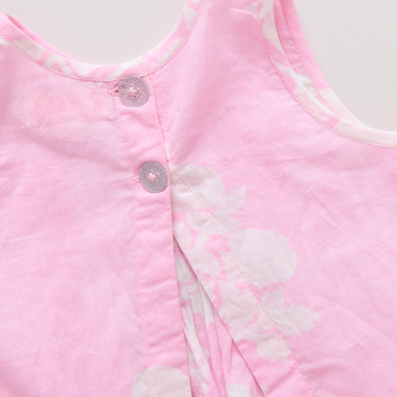 Baby Girls Jaipur 2pc Set - Pink Bouquet Floral