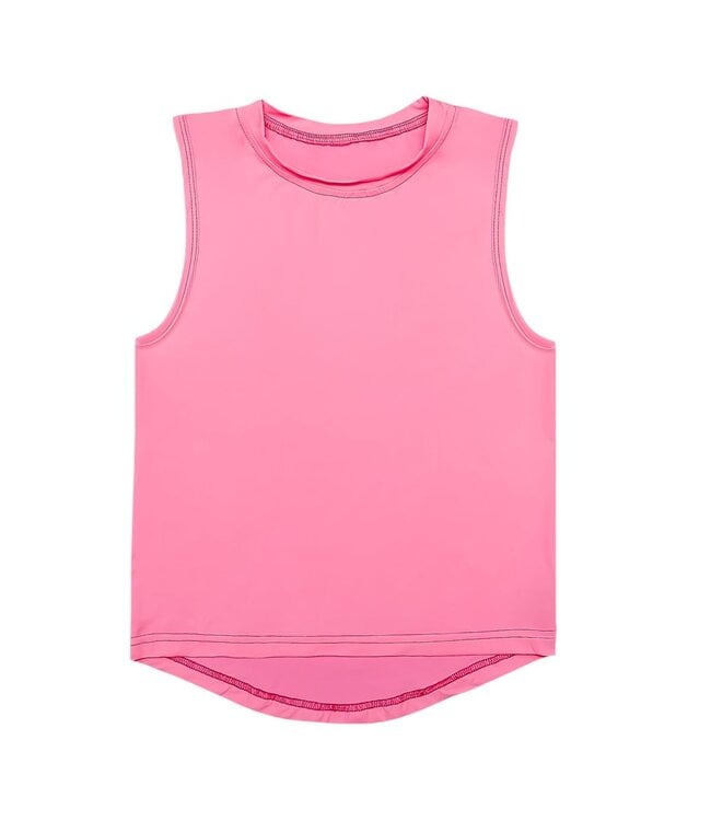 Hot Pink High Low Tank